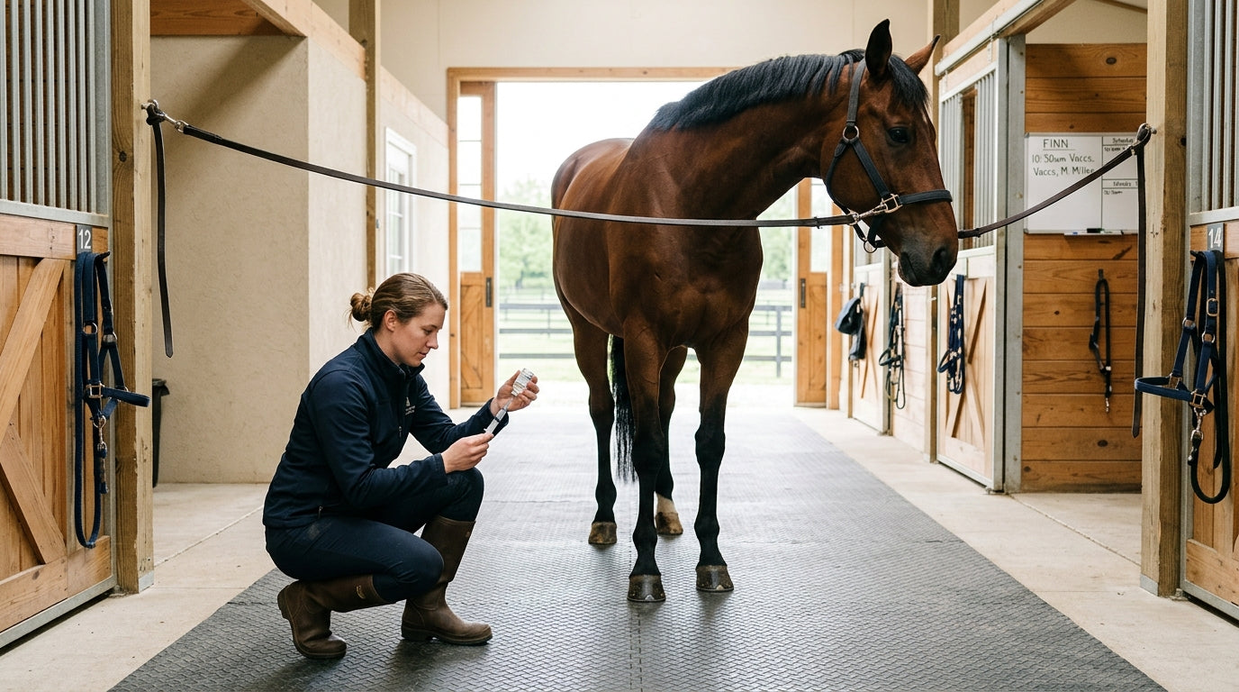 The Spring Vet Visit — What Every Horse Actually Needs and When
