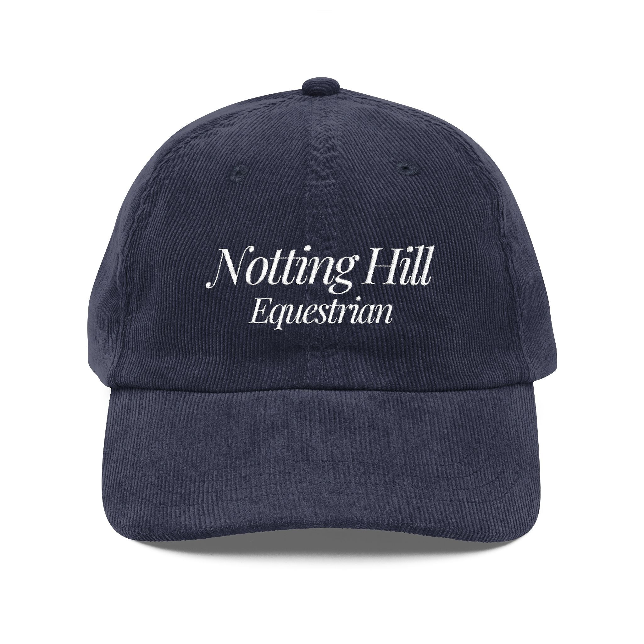 Notting Hill Embroidered Vintage Corduroy Hat