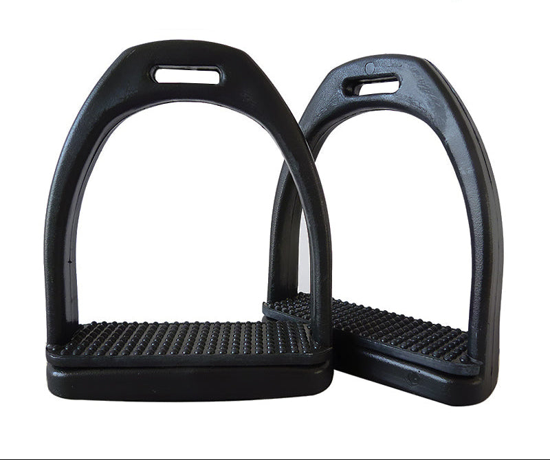 lightweight wide track anti-slip english stirrup irons pair