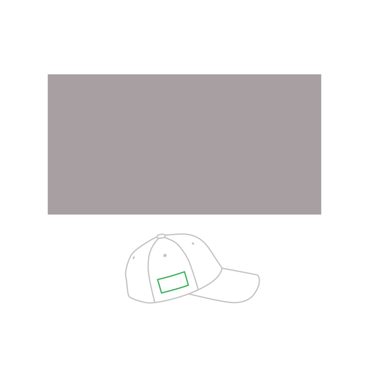 Embroidered Grand Prix baseball hat (youth), final packaging shot