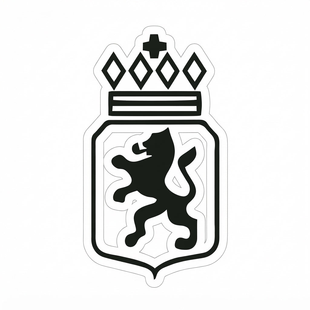 Dutch Warmblood KWPN Vinyl Sticker