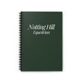 notting hill equestrian spiral notebook journal for riders
