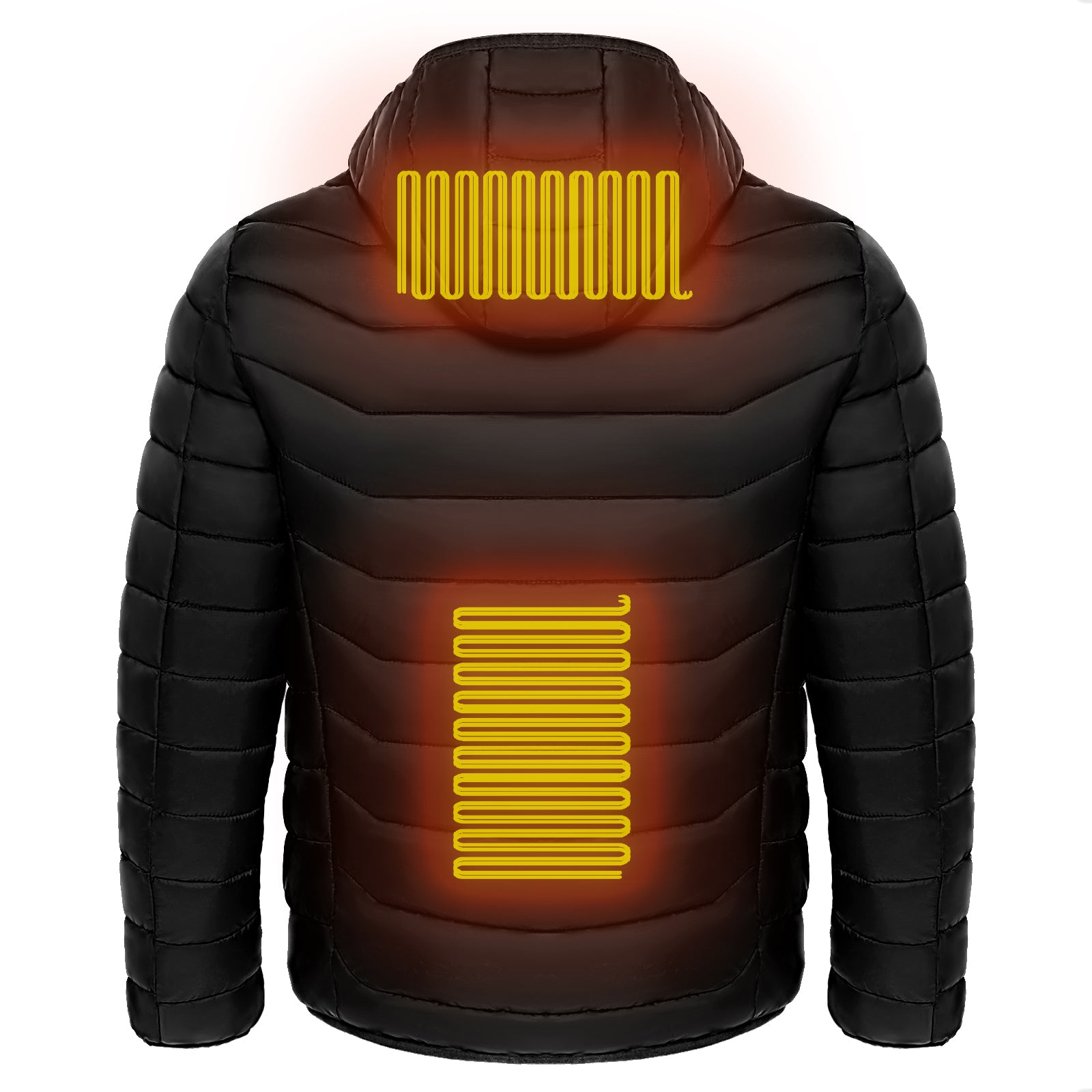 heated jacket 9 zone warming coat for riders and barn wear