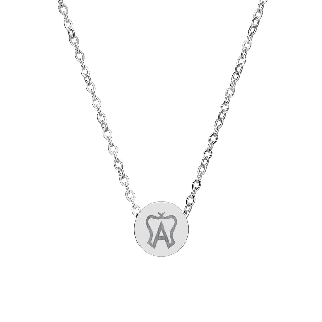American Warmblood Petite Engraved Circle Necklace