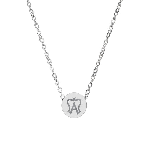 American Warmblood Petite Engraved Circle Necklace