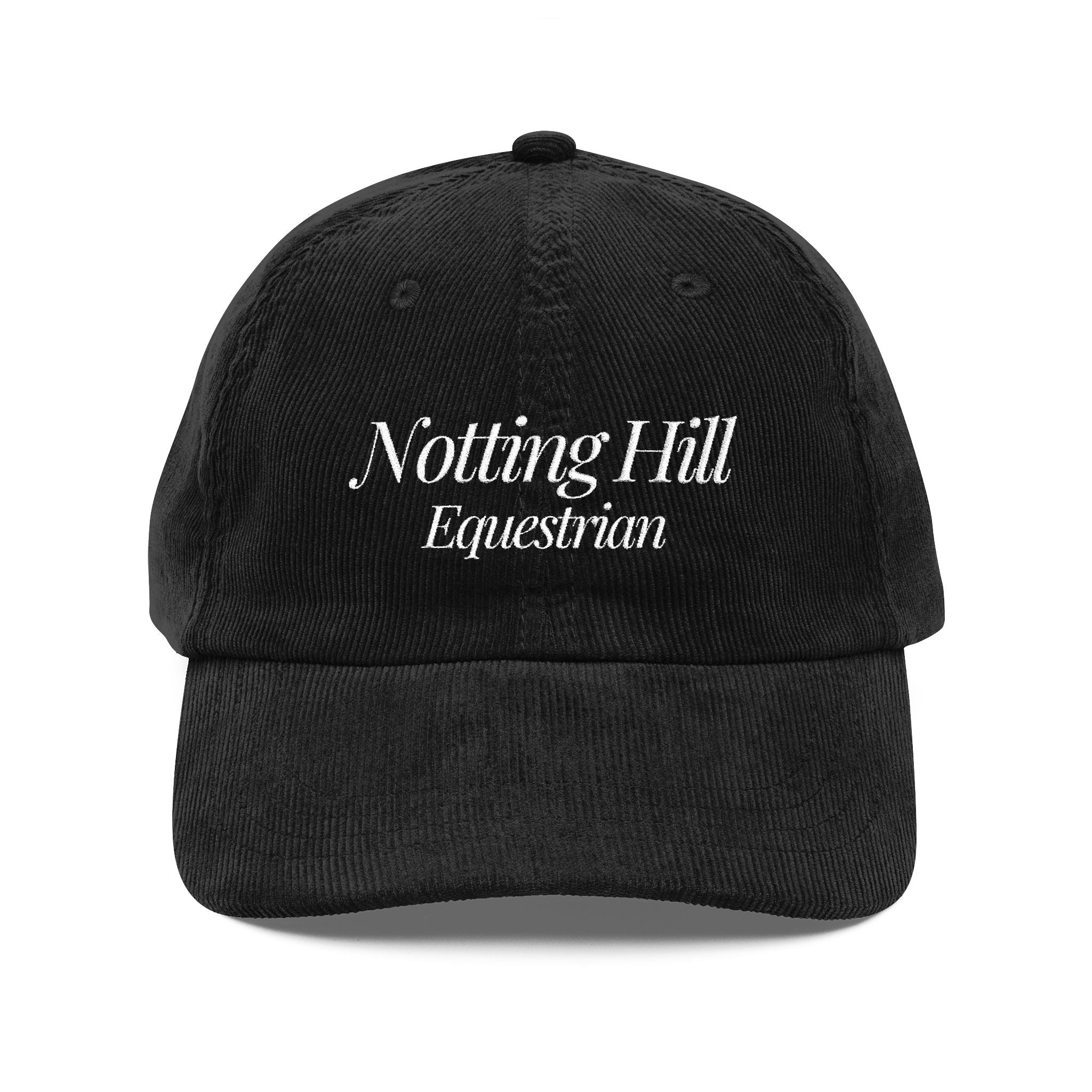 Notting Hill Embroidered Vintage Corduroy Hat
