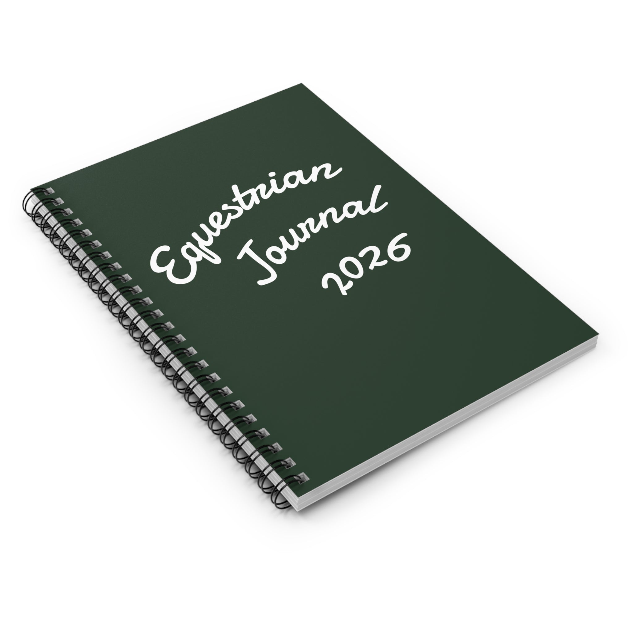 equestrian journal 2026 gift for riders horse lovers barn notes