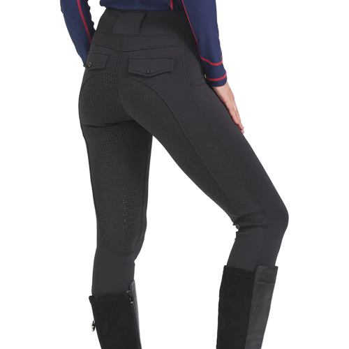 arrowseat riding breeches rosette crimson blackthorn full seat