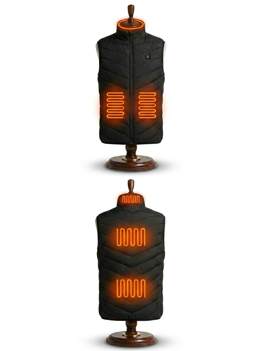 The Warm Up Vest - Heated
