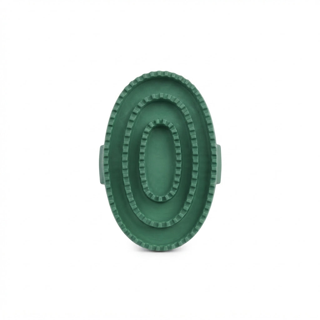 Rubber Curry Comb - Horse Grooming & Massage Brush