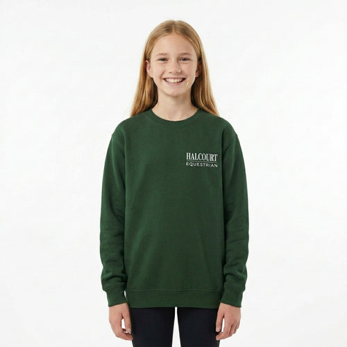 Custom Kid's Sweatshirt - Embroidered Crewneck for Young Riders