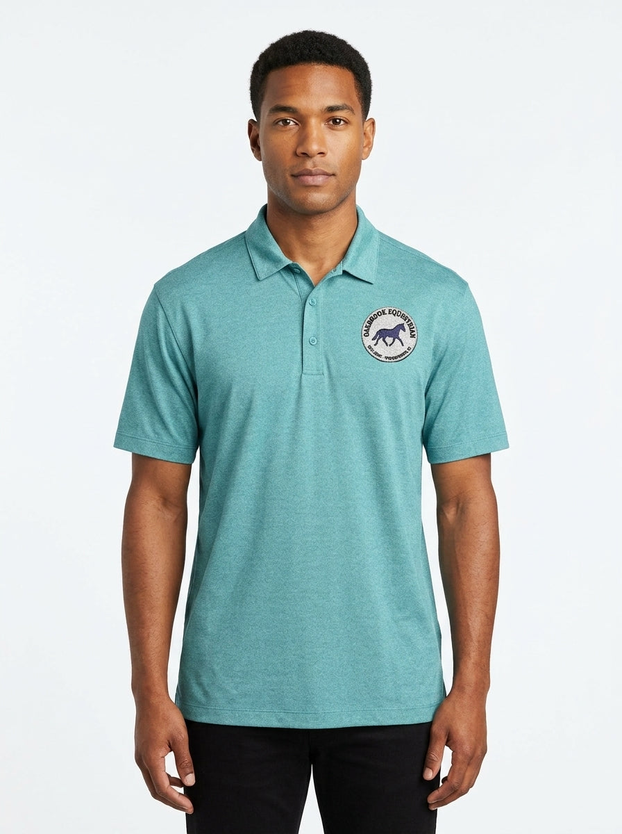 Custom Stable Logo Polo - Embroidered Men's Equestrian Polo Shirt