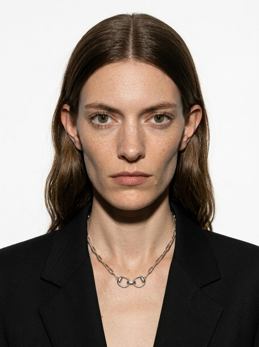 The Single Bit Necklace - Statement Equestrian Jewelry