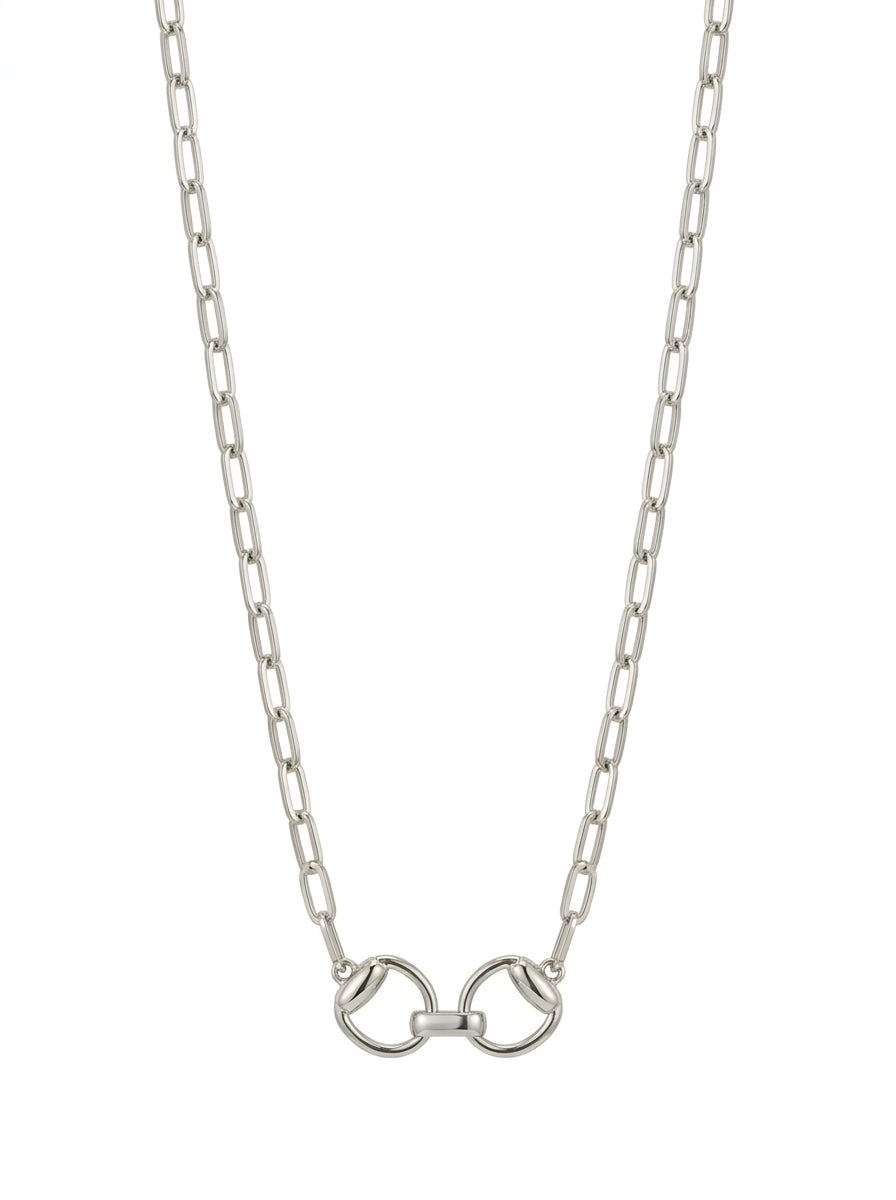The Single Bit Necklace - Statement Equestrian Jewelry