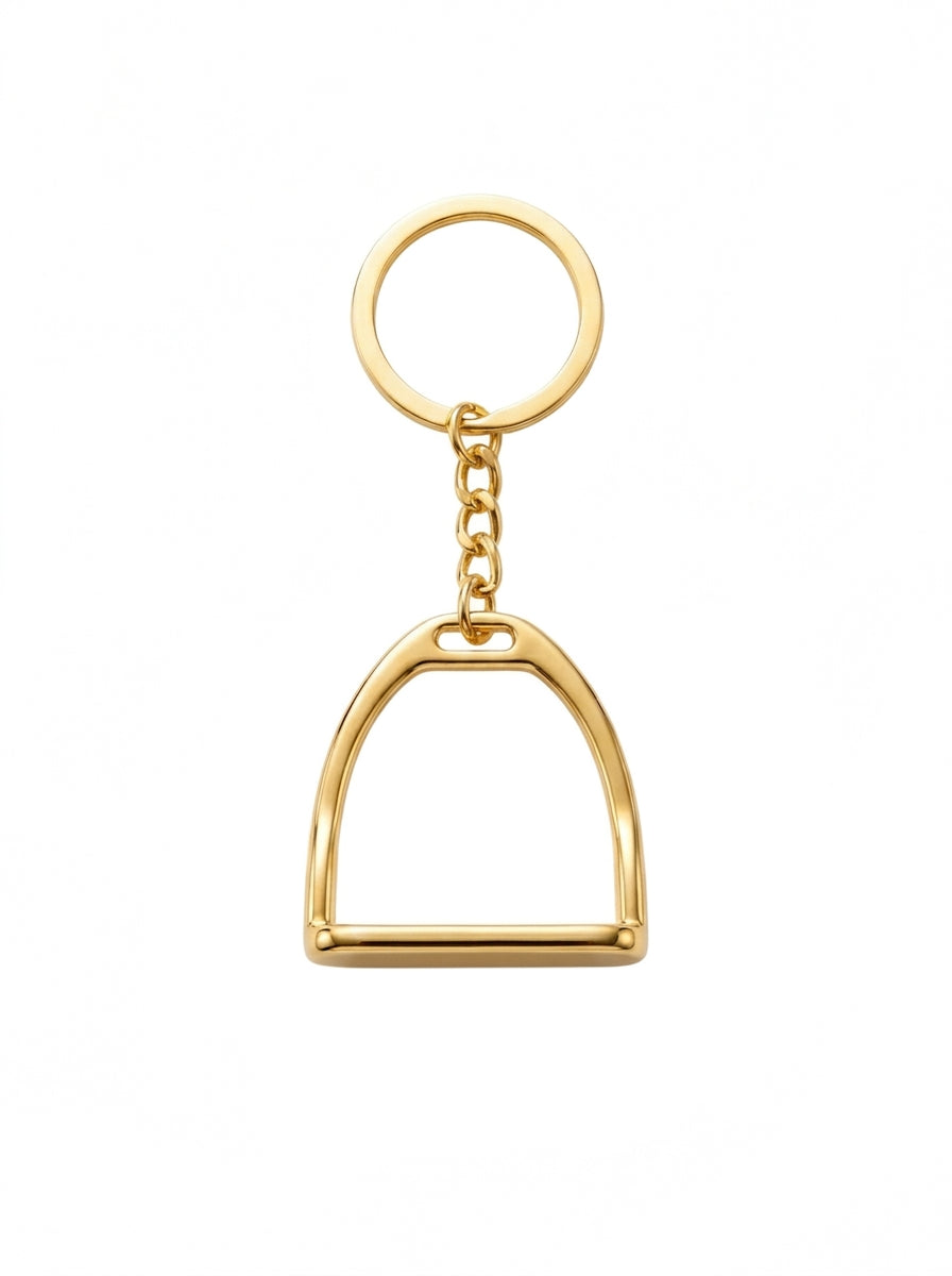 Mini Stirrup Keychain - Equestrian Keychain for Horse Lovers