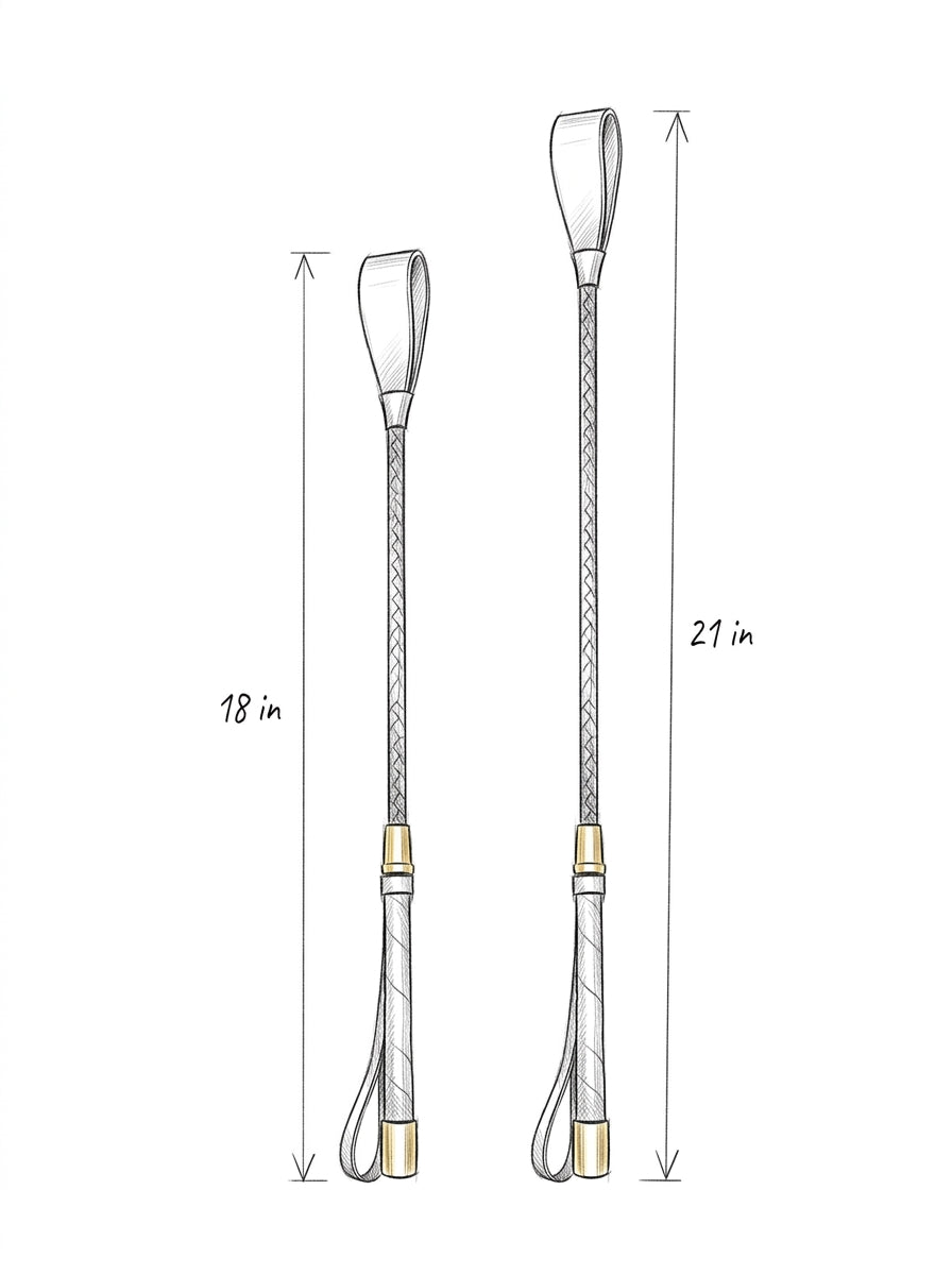 Classic Leather Riding Crop
