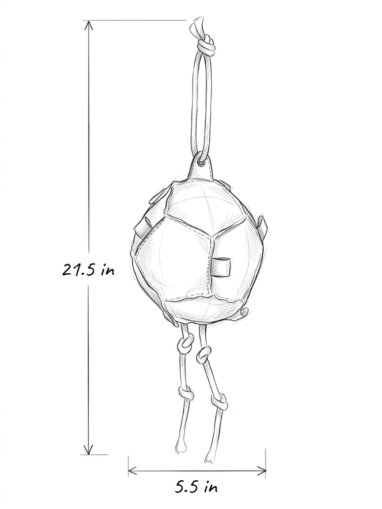 The Stall Ball - Hanging Horse Treat & Enrichment Toy